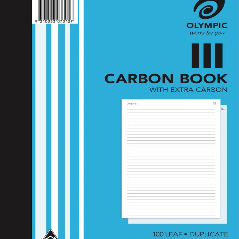OLYMPIC 602 PLAIN A4 CARBON BOOK DUPLICATE