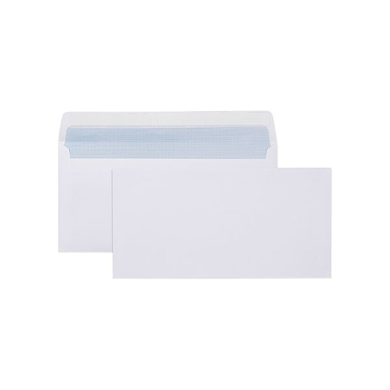 CUMBERLAND WHITE PLAIN FACE SELF SEAL EASY OPEN DL ENVELOPE 80GSM