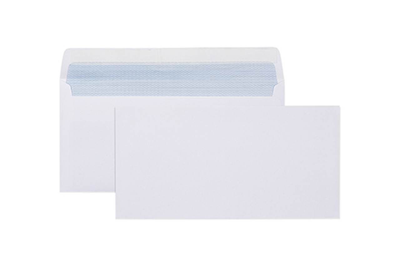 CUMBERLAND SECRETIVE PLAIN FACE STRIPSEAL ENVELOPE 90GSM 110x220MM BOX