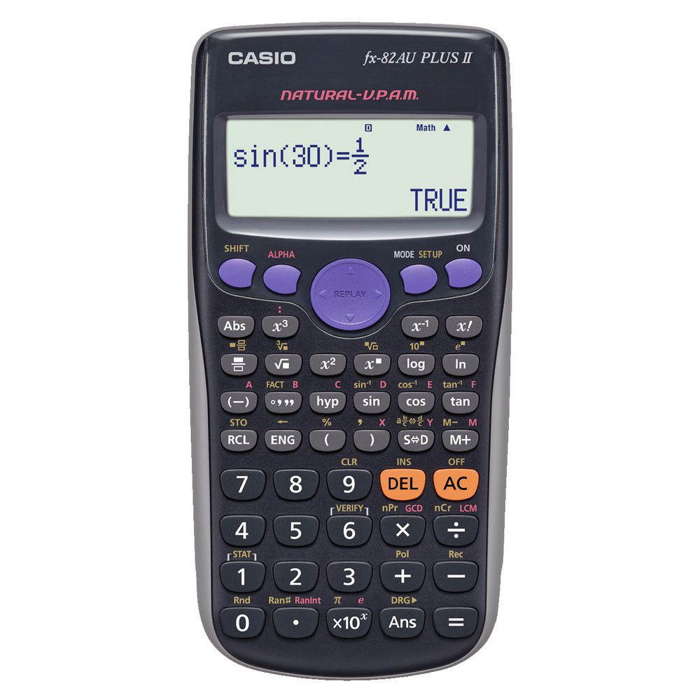 CASIO FX82AU PLUS II SCIENTIFIC CALCULATOR