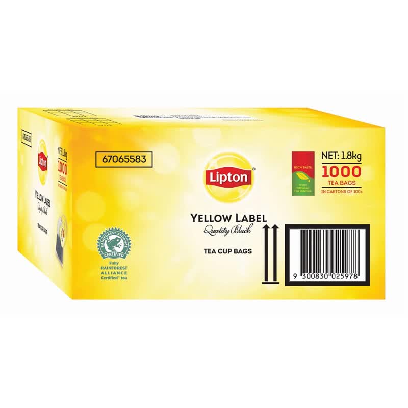 LIPTON TEA BAGS 1000'S
