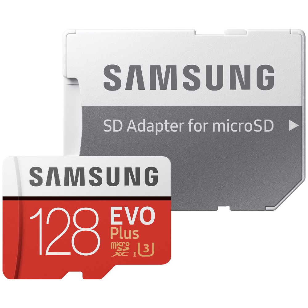 MICRO SDXC 128GB EVO PLUS WITH ADAPTER UHS-1 SDR104 CLASS 10