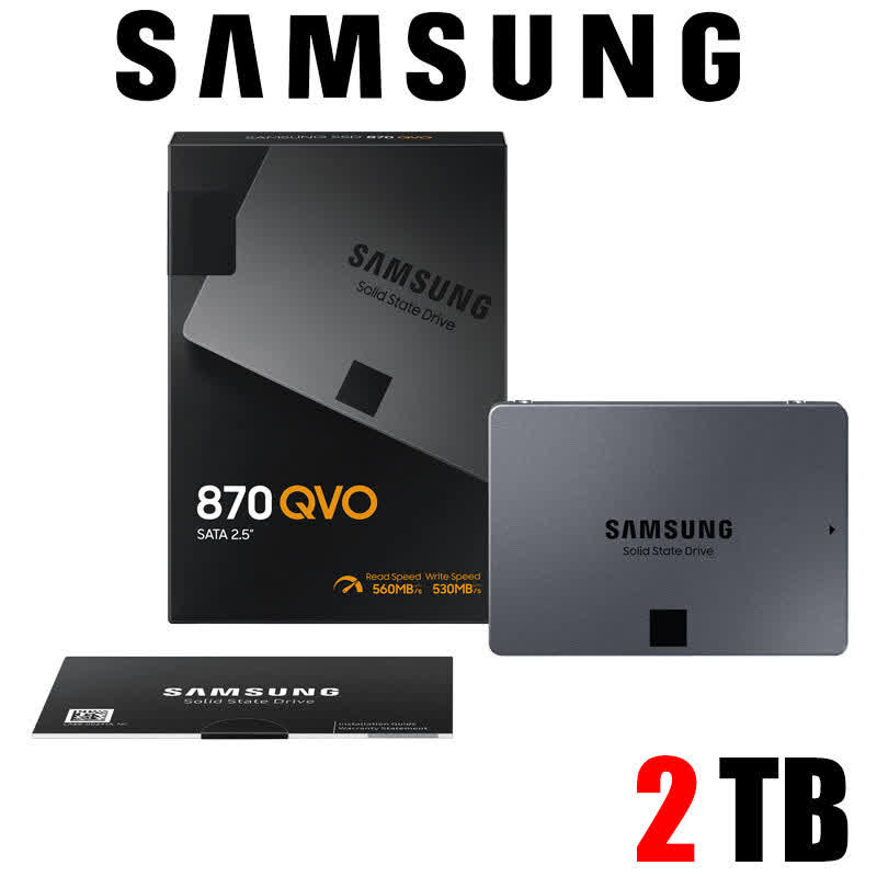 SAMSUNG 870 QVO 2TB 2.5 INTERNAL SATA SSD