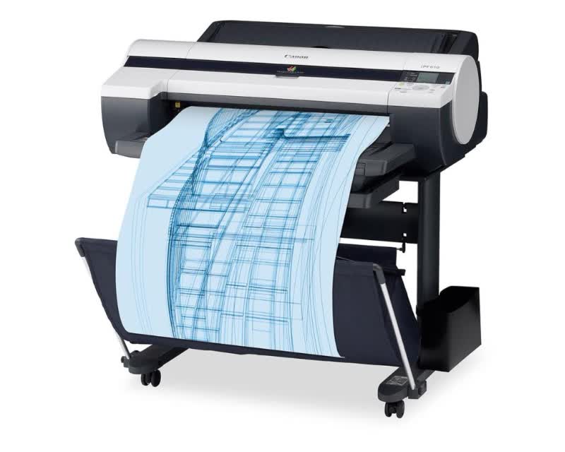 CANON IPF610 24INCH 5 COLOUR TECHNICAL LARGE FORMAT PRINTER