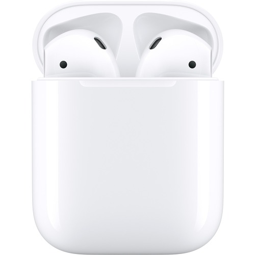 AIRPODS WITH STANDARD CHARGING CASE CHARGES WITH LIGHTNING CABLE