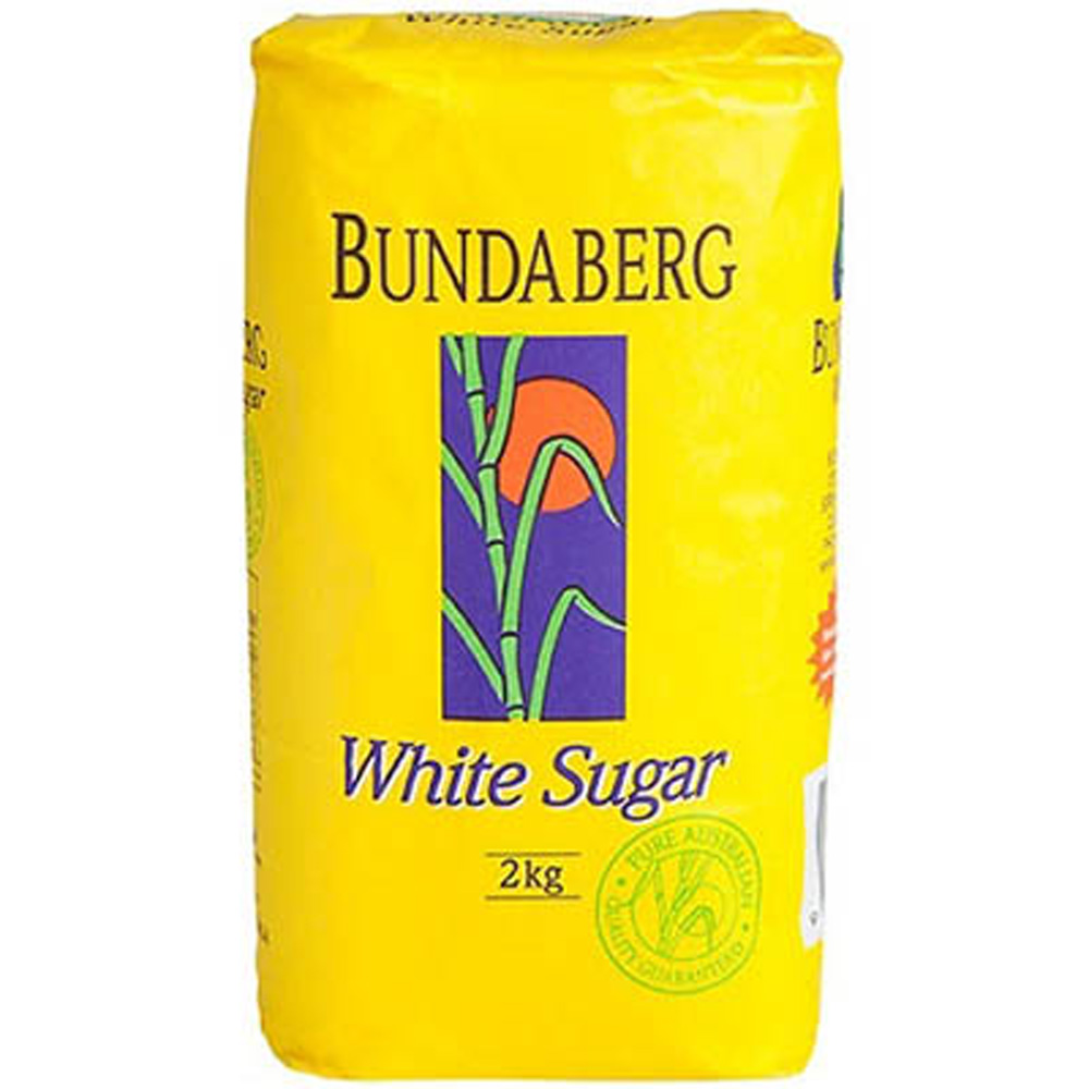 BUNDABERG 6502 WHITE SUGAR 2KG BAG