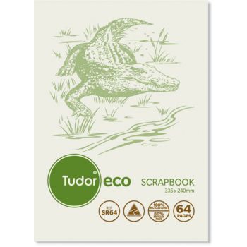 TUDOR ECO SCRAPBOOK 64 PAGE 335x240MM